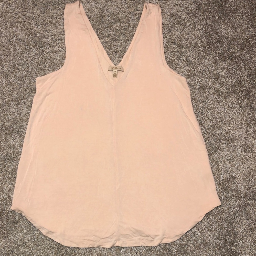 Blush tank from Anthropologie